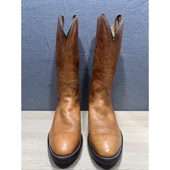 Durango Western Ranch Riding Distress Mens Boots Brown Size 10.5 EE main image 7